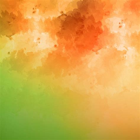Green Orange Background Design