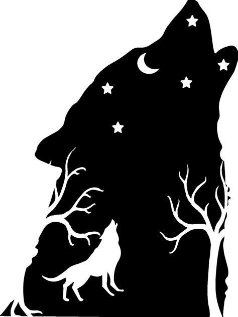 45 Free Howling Wolf Svg  Free Silhouette Painting Silhouette