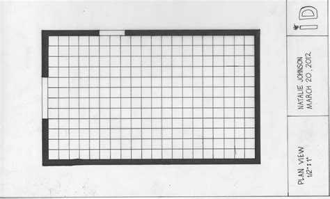 Printable Floor Plan Grid