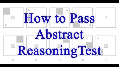 How To Pass Abstract Reasoning Test With Test Questions Examples And