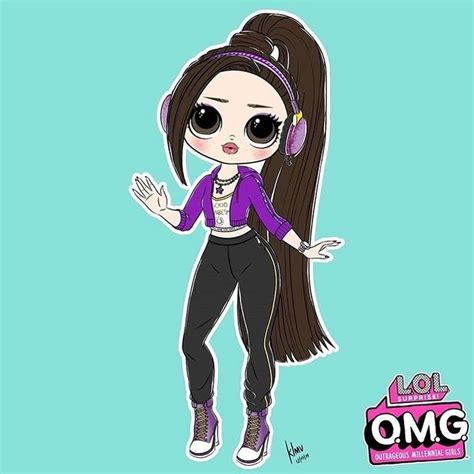 Lol Surprise On Instagram “another Amazing Lol Omg Doll Art💜👍she Looks