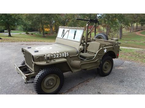 1942 Willys Military Jeep For Sale Cc 1168299