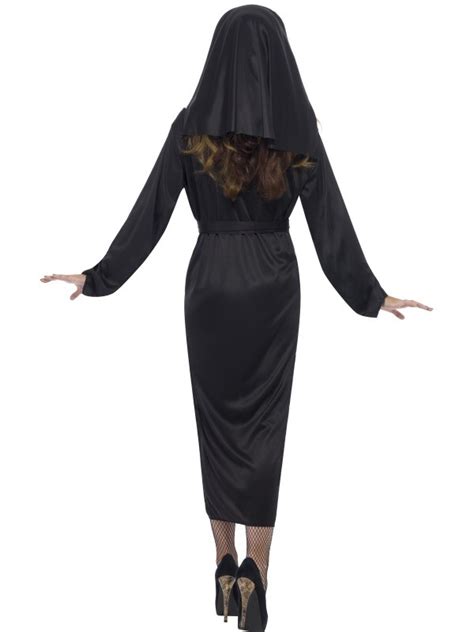 Adult Womens Nun Costume Mother Superior Erotic Nun Sister Religious Outfit