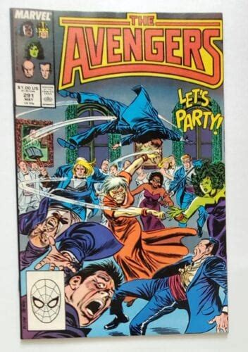 The Avengers Issue 291 Marvel May 1988 Shadows Of The Future Past
