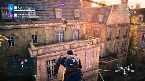 Assassin S Creed Unity Co Op Free Roam Messing Around Youtube