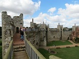 The Great Hall from the wall walk. - Picture of Framlingham Castle ...