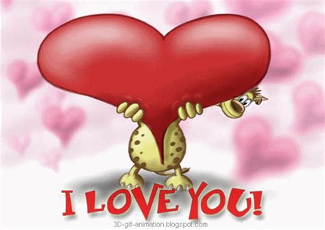 Love Animated 3d Animations Free Download Love You Images Photo 