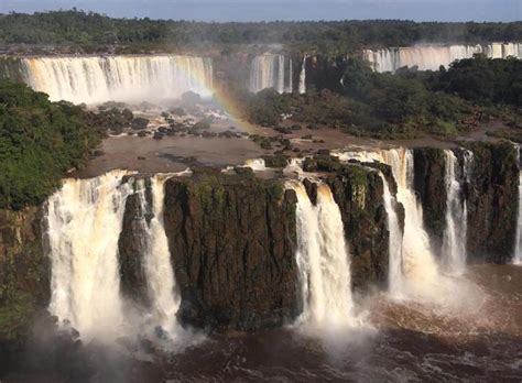 iguassu falls brazil side with macuco helicopter flight and bird park from foz do iguazu 2024