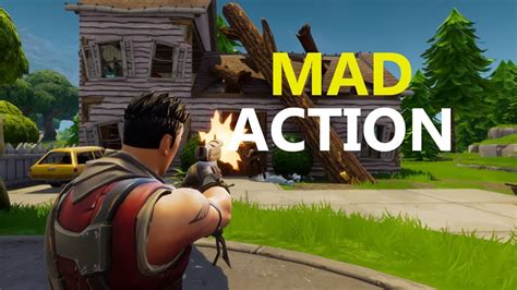 Mad Action Fortnite Battle Royale Stream Highlights Youtube