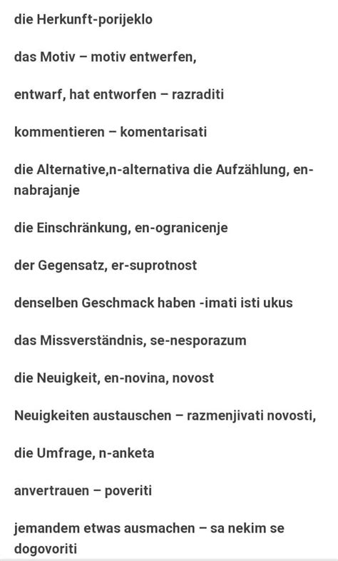 100 Rečenica Najkraćih Na Njemačkom Jeziku Sa Prevodom Deutsch Viel