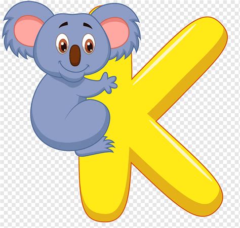 K Letter English Alphabet Dimensional Characters Vertebrate