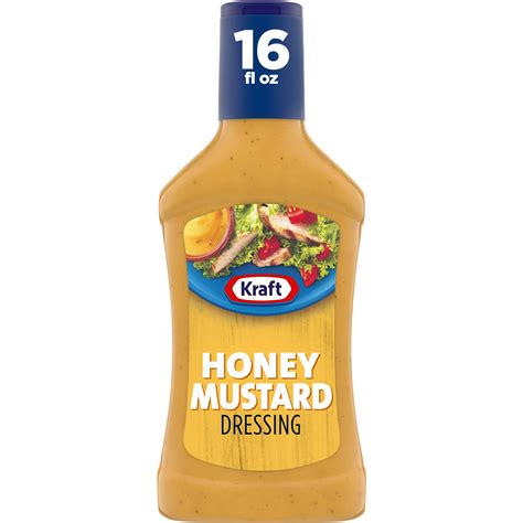 Buy Kraft Honey Mustard Salad Dressing 6 Ct Pack 16 Fl Oz Bottles