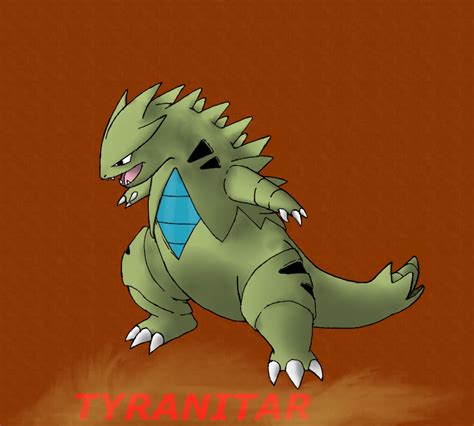 Pokemon Tyranitar By Rubix N00b On Newgrounds