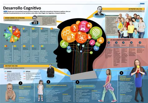 Etapas Del Desarrollo Cognitivo Infografia Infographic Education