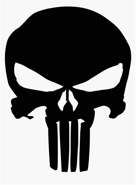 Punisher Stencil Hd Png Download Kindpng