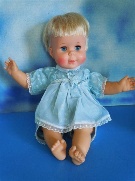 1964 Mattel 16 Vinyl Talking Baby Cheryl Doll Mattel Dolls Vintage