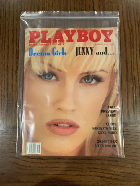 Playboy Magazine September 1997 Jenny Mccarthy 1999 Picclick