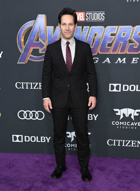 Paul Rudd Attends Avengers Endgame Premiere In Los Angeles Celeb Donut