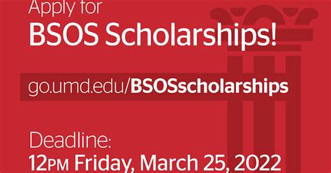 Ccjs Undergrad Blog Apply Today For Bsos College Scholarships Due