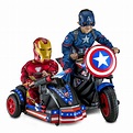 Marvel's Captain America Motorcycle and Sidecar, 12-Volt Ride-On Toy by ...