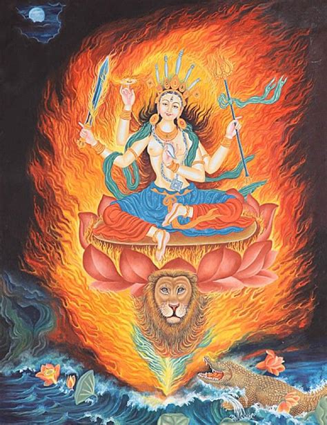 Adi Shakti Durga Goddess Durga Hindu Deities