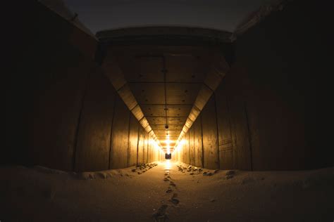 Free Images Night Sunlight Footstep Tunnel Walkway Darkness