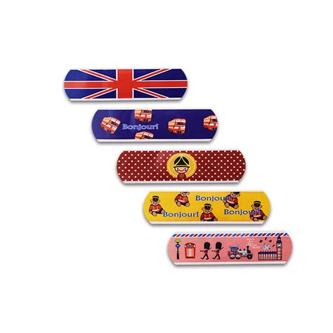 Children Band Aid Stickers Cartoon Character Bandages Kids Bandaid