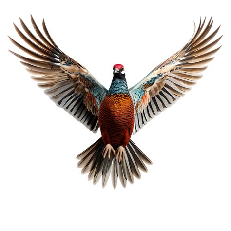 Beautiful Pheasant Bird On Transparent Background Ai Generated