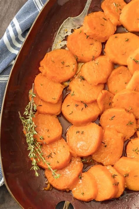 Easy Candied Sweet Potatoes Recipe The Cookie Rookie Video