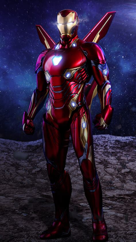 Wallpaper hd of avengers infinity war, iron man. 1080x1920 Iron Man Avengers Infinity War Suit Artwork Iphone 7,6s,6 Plus, Pixel xl ,One Plus 3 ...