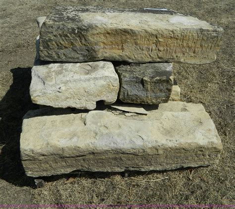 Assorted Limestone Fence Posts In Wilson Ks Item Ad9869 Sold