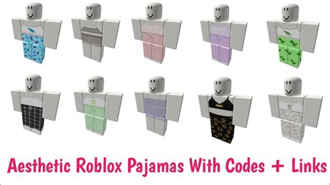 Aesthetic Roblox Pajamas Codes With Links 2023 L Best Pajamas Codes