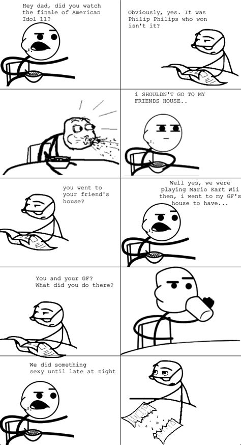 Cereal Guy And Newspaper Guy Gf By Gyurikitsunextreme On Deviantart