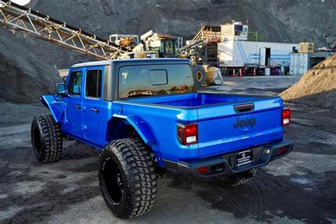 Jeep Gladiator Fully Custom Blue 2021 Emc Exotic Rentals