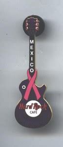 Purple Guitar W Pink Ribbon Breast Cancer Pin Pins And Badges HobbyDB