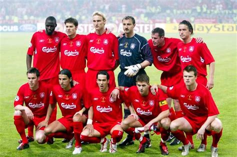On the eve of the 2018 champions league final in kiev, we celebrate the anniversary of liverpool's most recent triumph on europe's grandest stage. Liverpool 05 Champions League Final Team