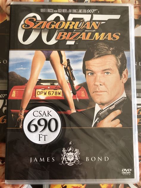 James Bond 007 For Your Eyes Only Dvd 1981 James Bond Szigorúan Bizalmas Directed By John