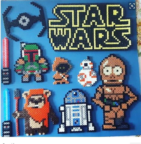 Pin By Mercedes Rawson On Perler Beads Star Wars Crafts Hama Beads