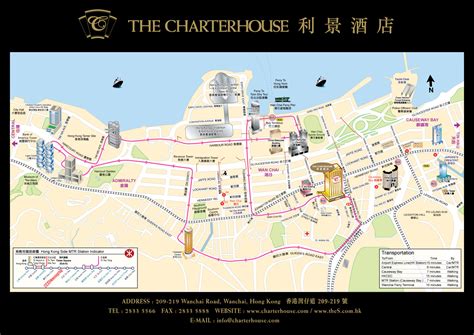 Hong Kong Hotel Map Wanchai Hong Kong • Mappery