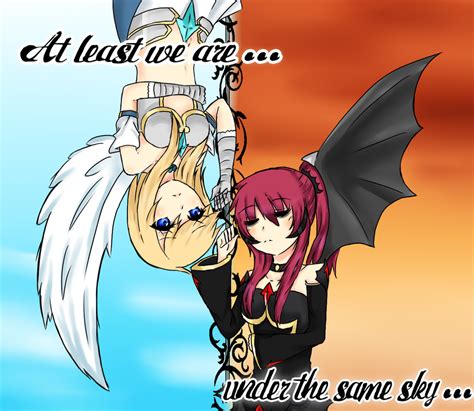 At Least We Are Under The Same Sky By Rainbowsanny On Deviantart