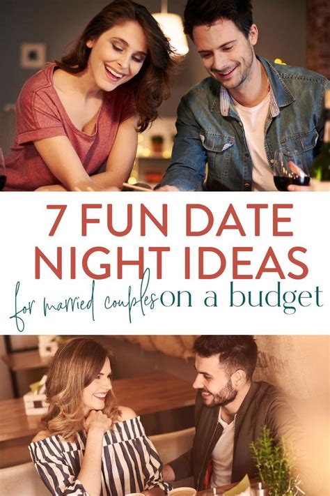 Fun Date Night Ideas For Married Couples On A Budget Date Night Ideas For Married Couples