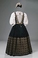 1630s gown worn by Catherine of Brandenburg, Princess of Transylvania ...