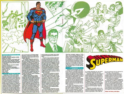 Fichas De Superheroes Marvel Y Dc Superman