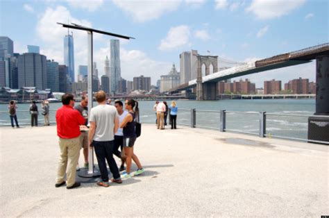 Phone Charging Stations In Nyc Powered By Solar Panels Debut Months