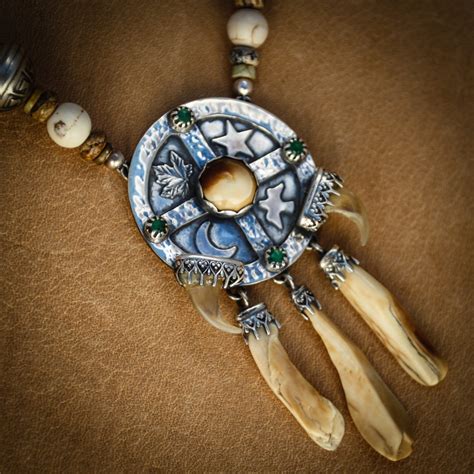 The Sacred Hoop ~ Medicine Wheel Necklace Angela Blessing Jewelry Designs