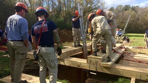 Trapped Under 6 Feet Of Dirt Chattanooga Firefighters Train For Trench