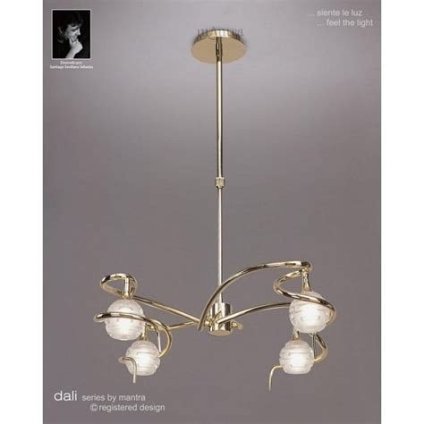 Great savings & free delivery / collection on many items. Mantra M0080PB Dali 4 Light Ceiling Pendant Fitting In ...