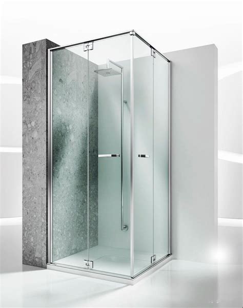 stainless steel frame hinged toughened glass shower cubicle shape rectangle at rs 160 sq ft