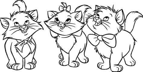 Puppy And Kitten Coloring Sheet Dog And Cat Coloring Pages