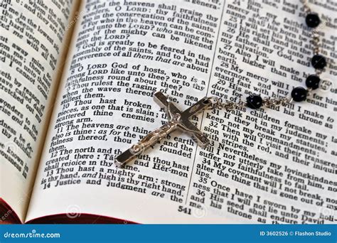 Rosary And Bible Stock Photo Image Of Christianity Catholicism 3602526